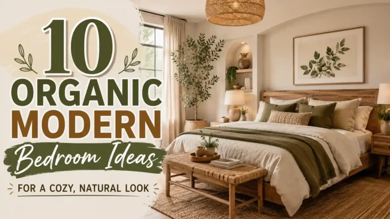 10 Organic Modern Bedroom Ideas for a Cozy, Natural Look