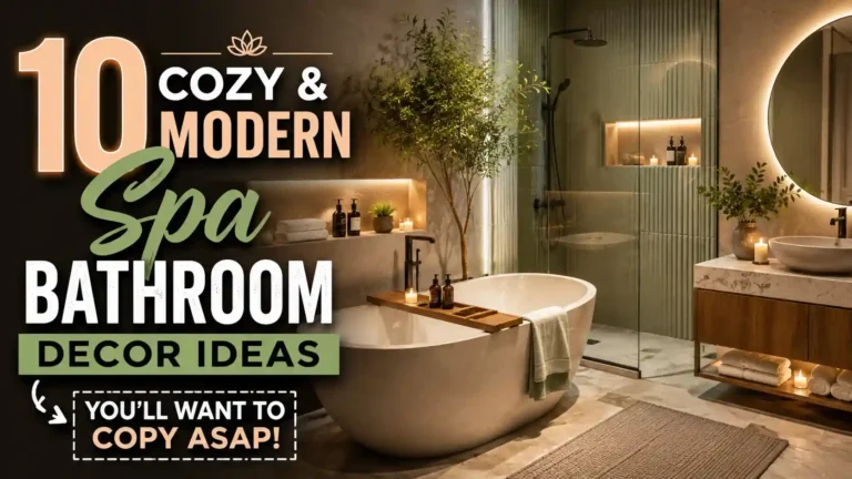 Modern Spa Bathroom Decor Ideas