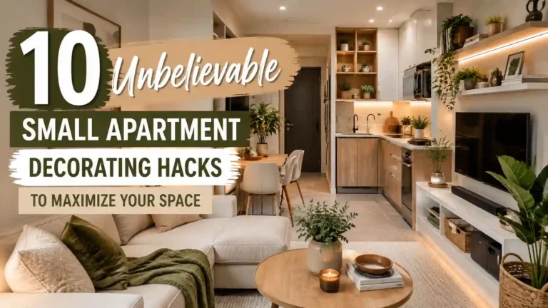 Small Apartment Decorating Hacks to Maximize Your Space
