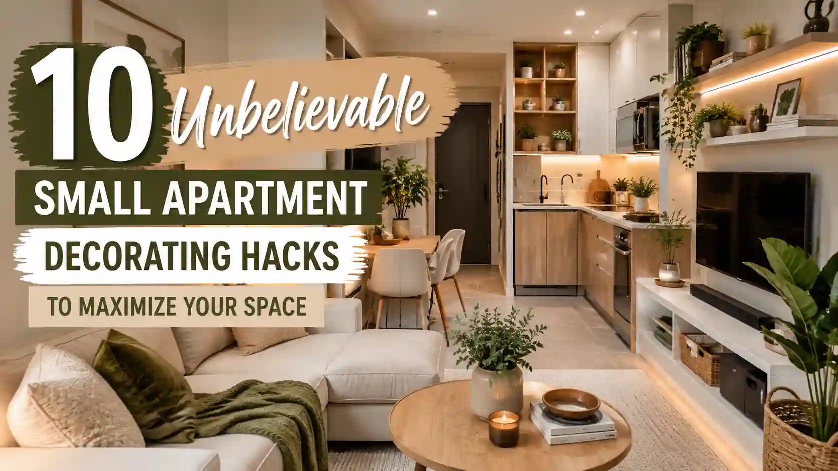 Small Apartment Decorating Hacks to Maximize Your Space