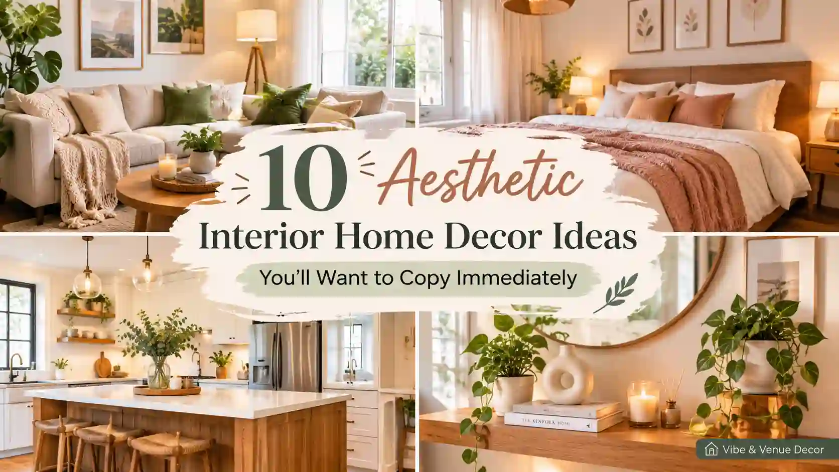 Aesthetic Interior Home Decor Ideas