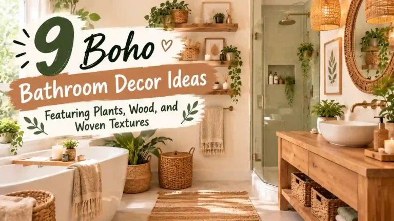 Boho Bathroom Decor Ideas