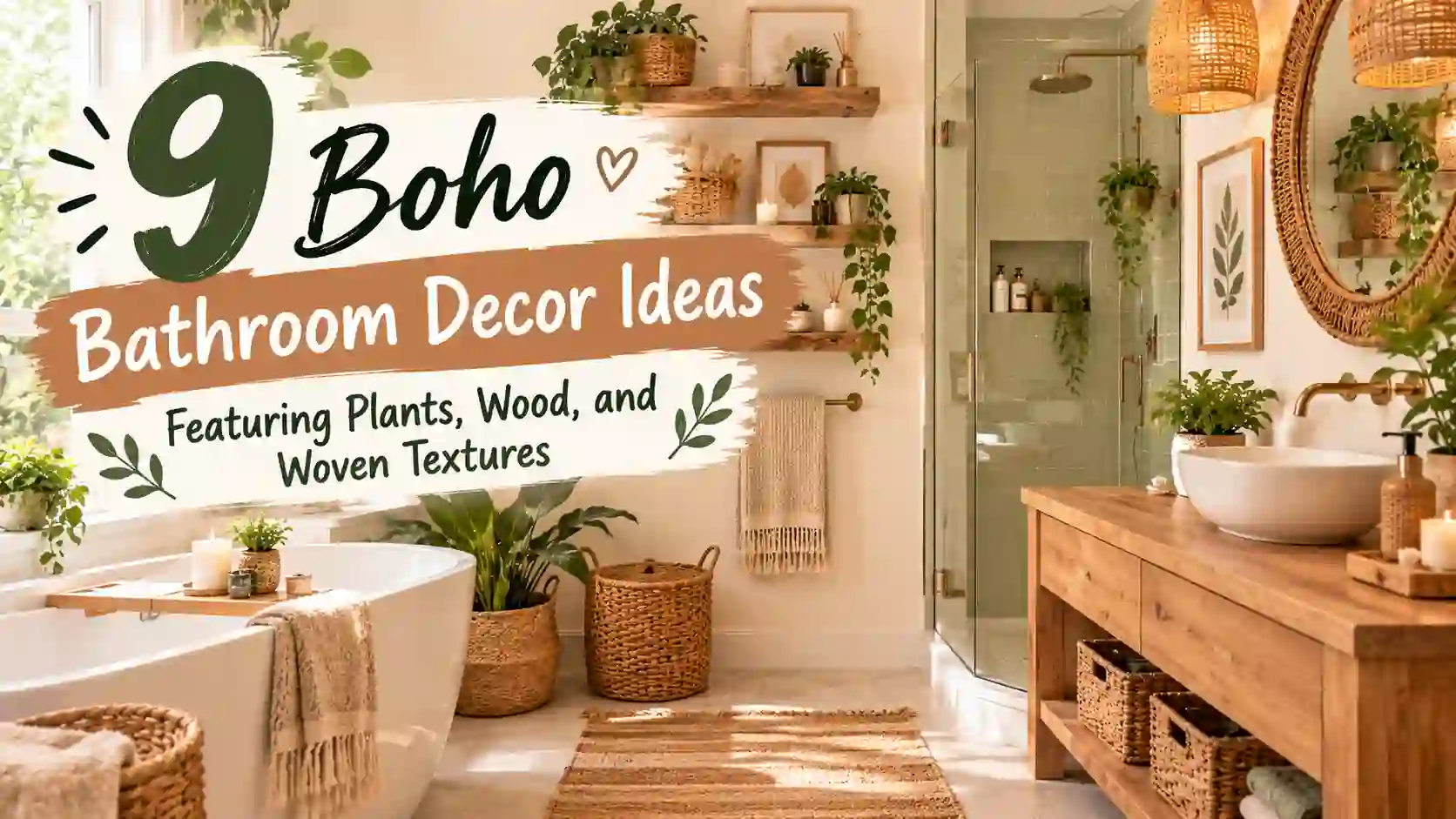 Boho Bathroom Decor Ideas