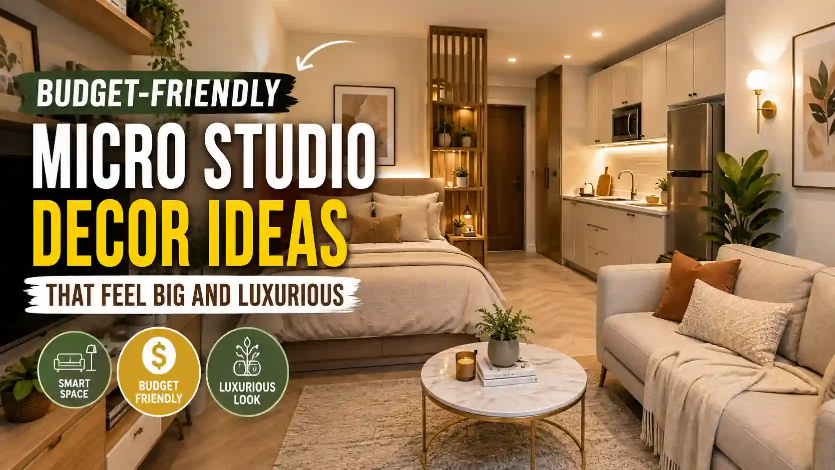 Budget-Friendly Micro Studio Decor Ideas