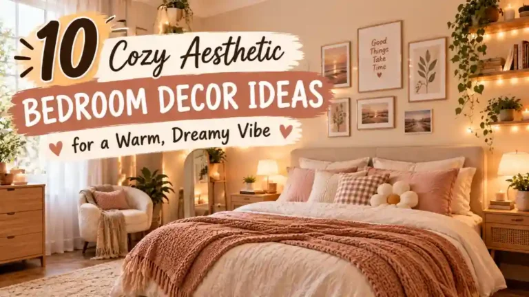Cozy Aesthetic Bedroom Decor Ideas