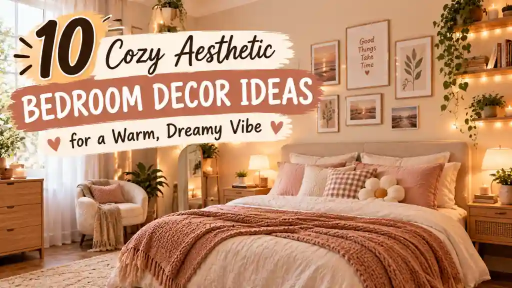 Cozy Aesthetic Bedroom Decor Ideas