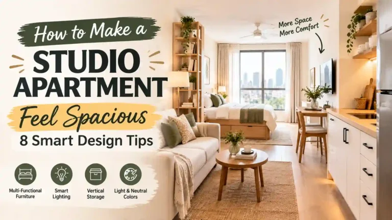How to Make a Studio Apartment Feel Spacious