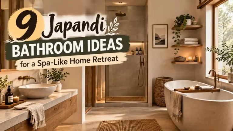 Japandi Bathroom Ideas