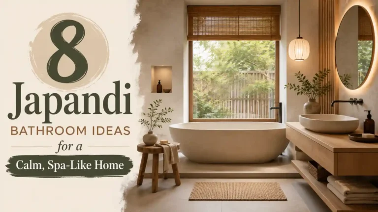 Japandi Bathroom Ideas