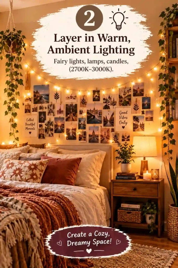 Layer in Warm, Ambient Lighting