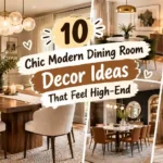 Modern Dining Room Decor Ideas