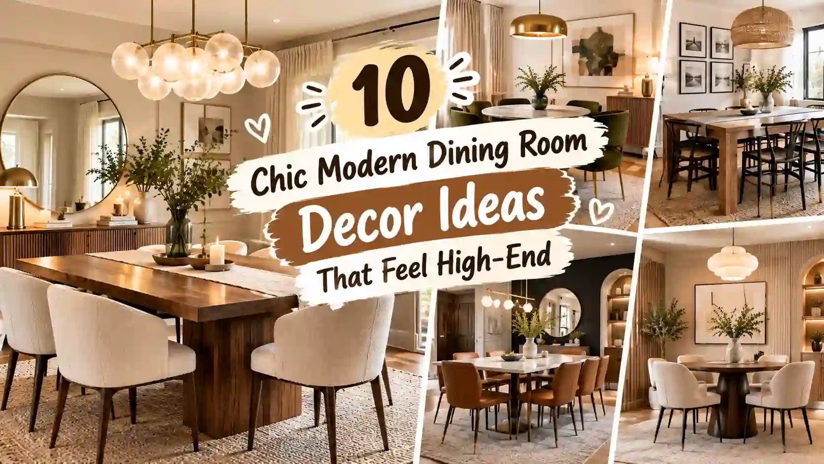Modern Dining Room Decor Ideas