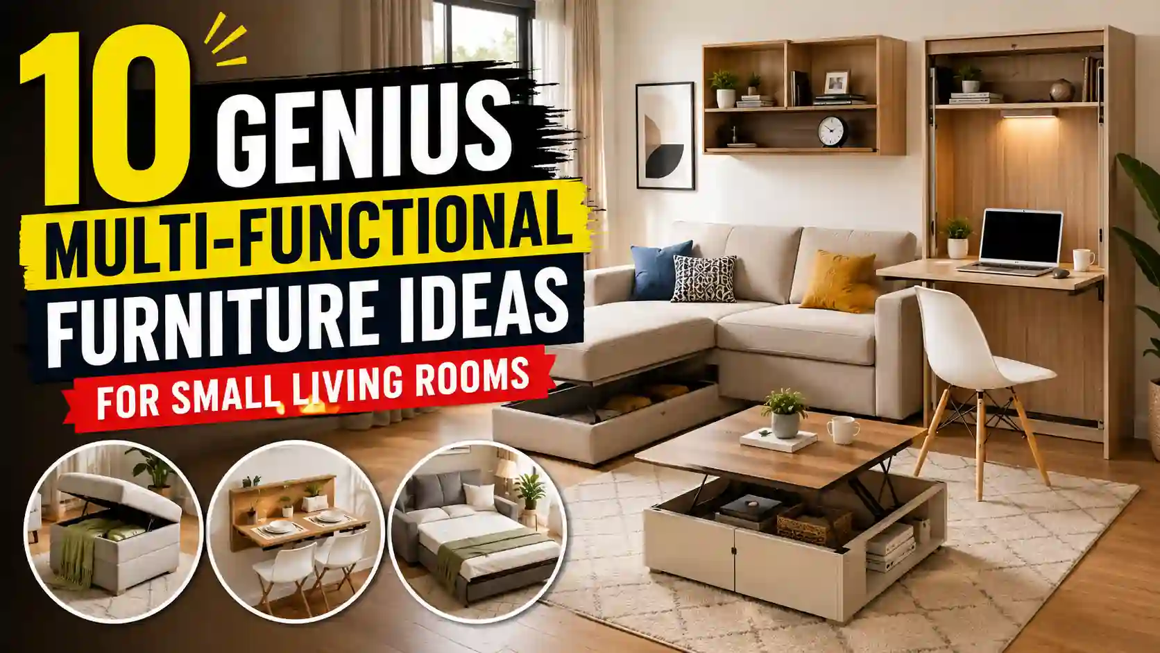 Multi-Functional Furniture Ideas for Small Living Rooms
