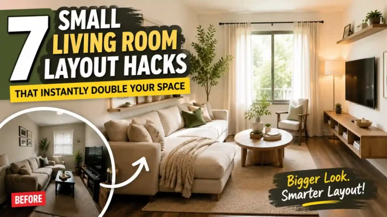Small Living Room Layout Hacks