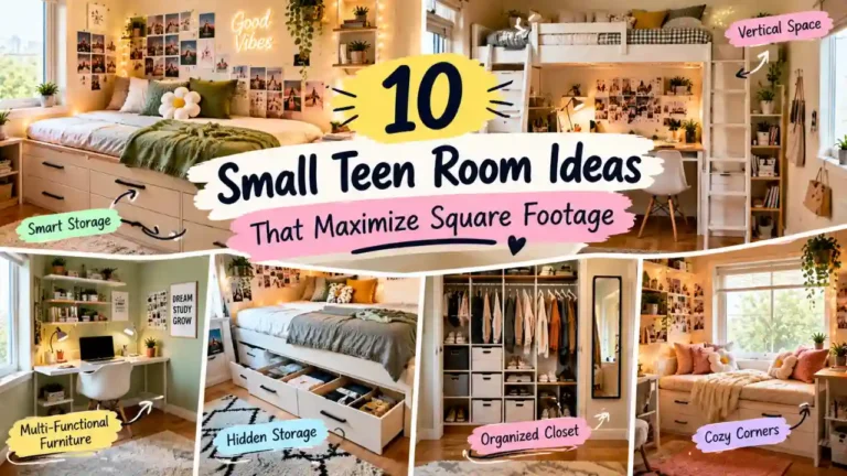 Small Teen Room Ideas