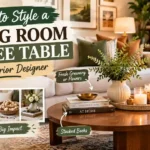 Style a Living Room Coffee Table Like an Interior Designer