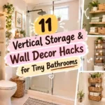 Wall Decor Hacks for Tiny Bathrooms