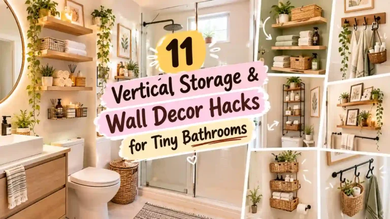 Wall Decor Hacks for Tiny Bathrooms