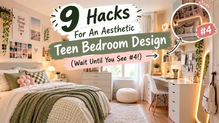 Aesthetic Teen Bedroom Design