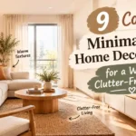 Cozy Minimalist Home Decor Ideas
