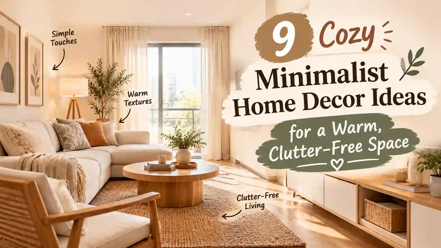 Cozy Minimalist Home Decor Ideas