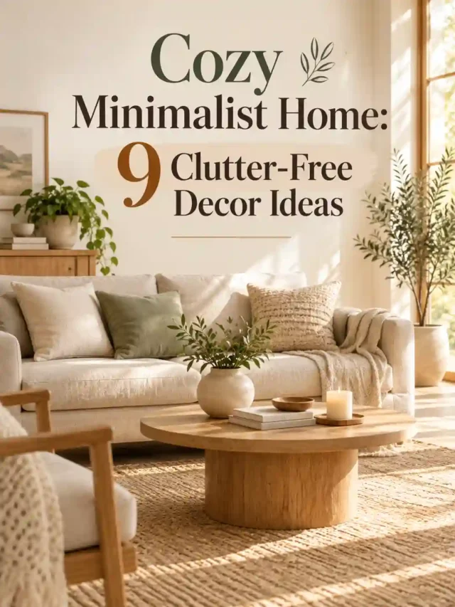Cozy Minimalist Home